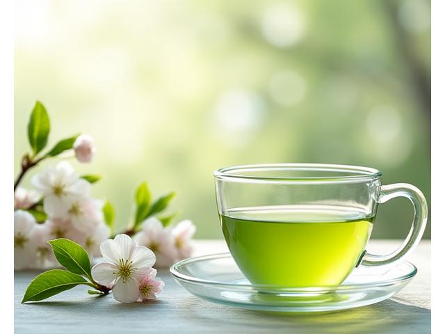 봄의 새싹차와 꽃차